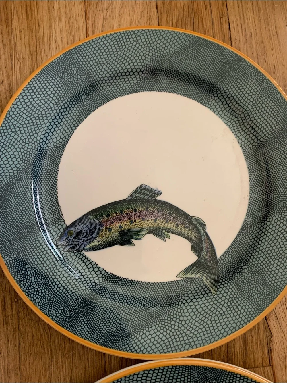 Williams Sonoma Cream Ceramic Dinner Plate with Maker’s Mark